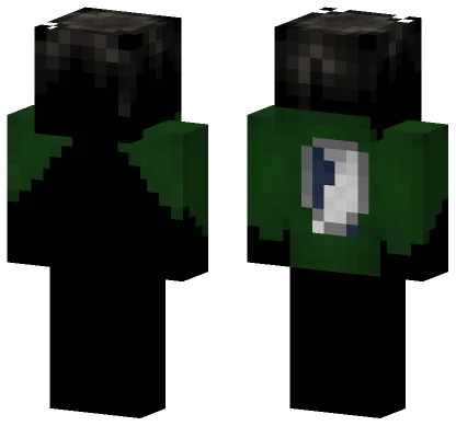 Levi Attack on Titan Minecraft skin