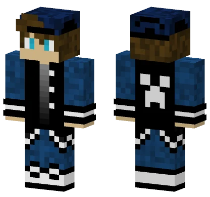 Lgs Slays Blue Jacket Minecraft skin