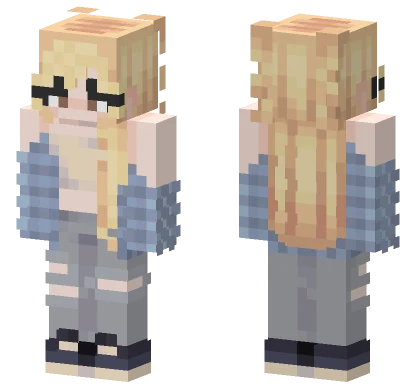 Lia Cubito Minecraft skin