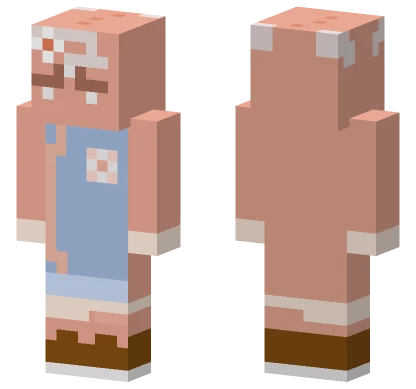 Rosie Flower Girl Minecraft skin
