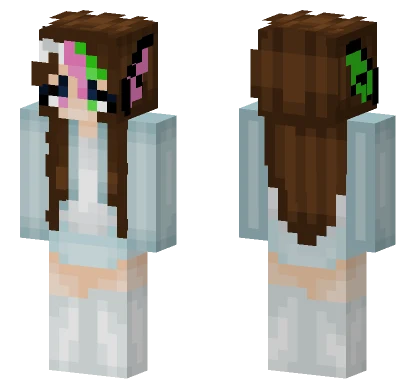 Light Blue Skin Minecraft skin