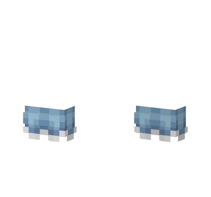 Light Blue White Shorts Minecraft skin