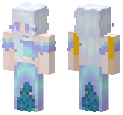 Light Frozen Spring Dance Minecraft skin