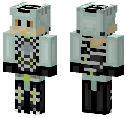 Light Gray Tank Commander Minecraft skin