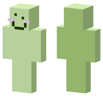 Light Green Dude Man Minecraft skin