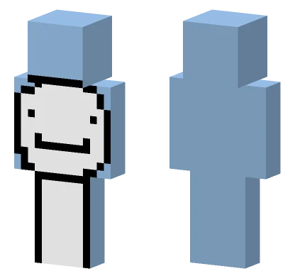 Light Ocean Blue Dream Minecraft skin