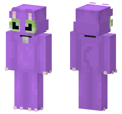 Light Purple Cat Minecraft skin
