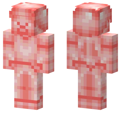 Light Red Steve Minecraft skin