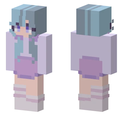 Light Waves No Contest Minecraft skin