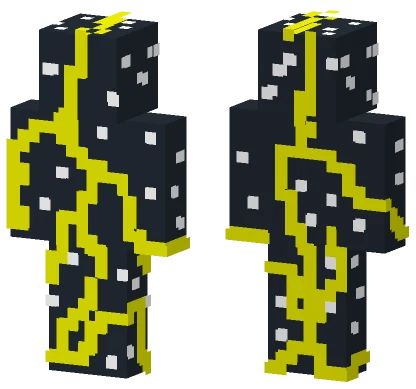 Lightning Skin Minecraft skin
