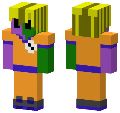 Lightuchia28 As Super Saiyan Goku Minecraft skin