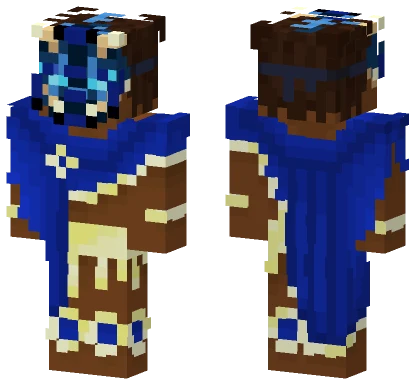 Liiminar Blue Armor Minecraft skin