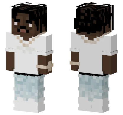 Lil Tjay Minecraft skin