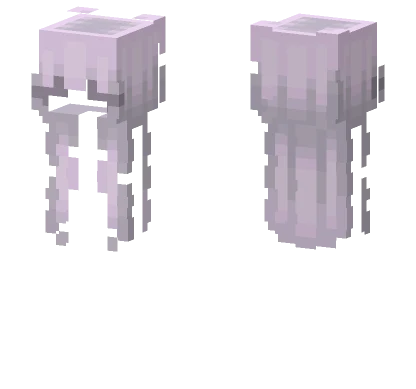 Lilac Hair Base Female Minecraft skin