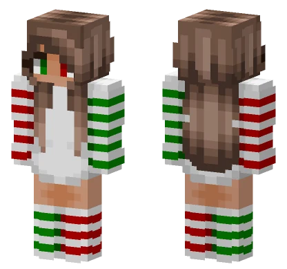 Lilla Peppermint Beauty Minecraft skin