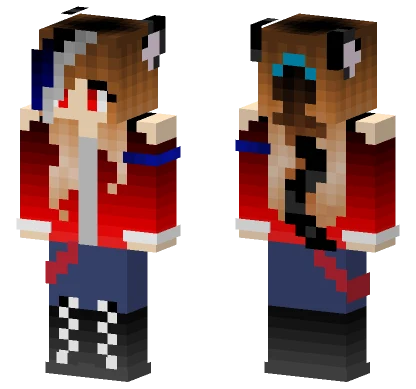 Lily New Look Minecraft skin