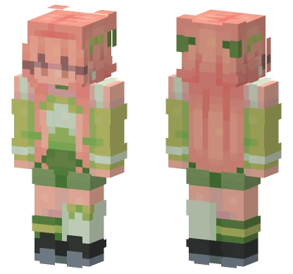 Lily Pad Collab Minecraft skin