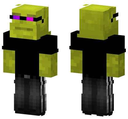 Lime Green Jumpsuit Minecraft skin
