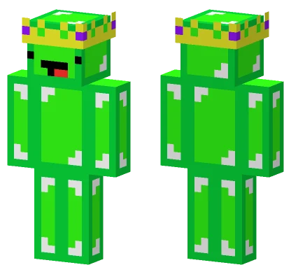 Lime Skeppy Minecraft skin