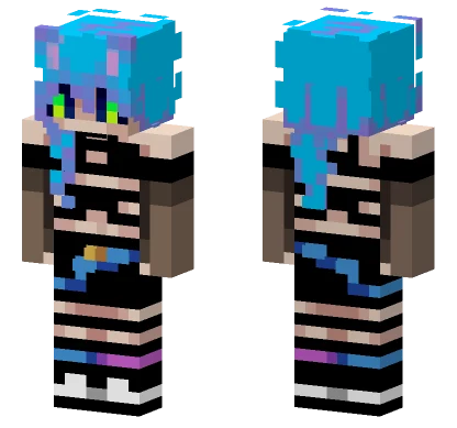 Linechu Minecraft skin