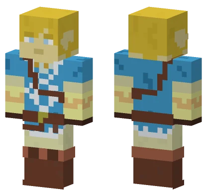 Link Botw Minecraft skin