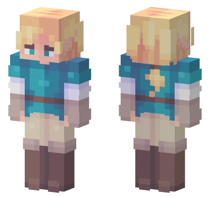 Link Botw Version Minecraft skin