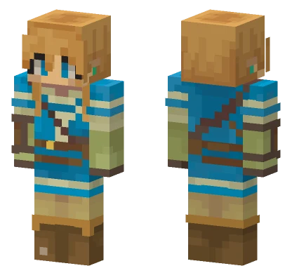 Link Tloz Minecraft skin