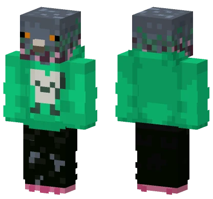 Lip Bite Minecraft skin