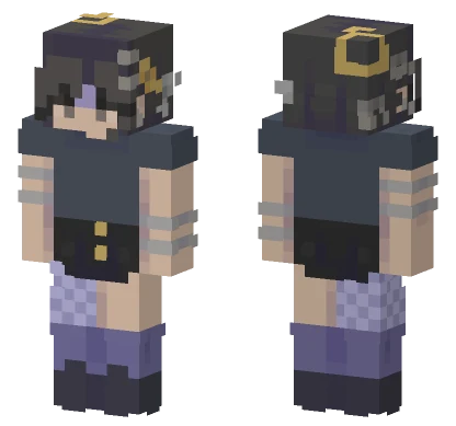 Little Left Of The Old Me OC Minecraft skin