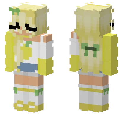 Little Miss Lemon Minecraft skin