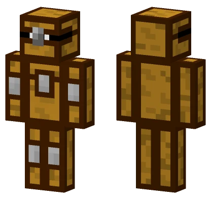 Living Chest Minecraft skin
