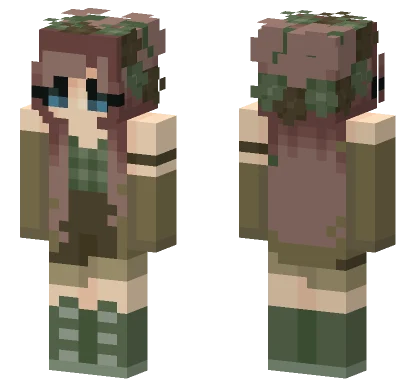 Living Out in a Cottage Minecraft skin