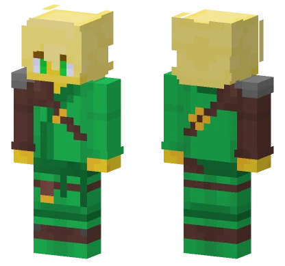 Lloyd Forbidden Spinjitzu Suit Minecraft skin