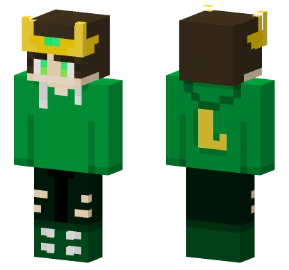 Loki Universe 48 Casual Minecraft skin