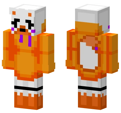 Lolbit With Jacket Minecraft skin