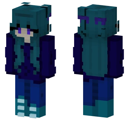 Lonely Girl Minecraft skin
