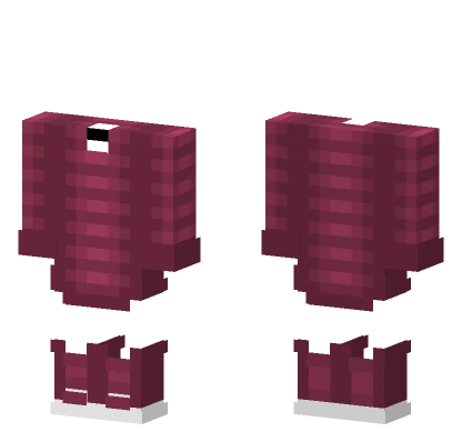 Long Dark Magenta Outfit Minecraft skin