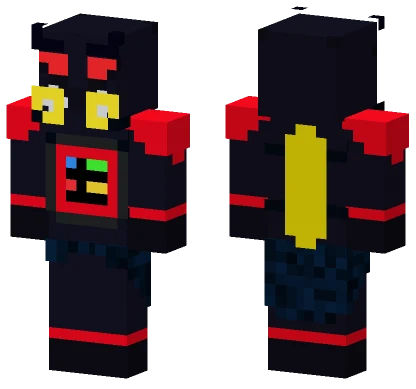Lord Comman Powered Engine Suit Minecraft skin
