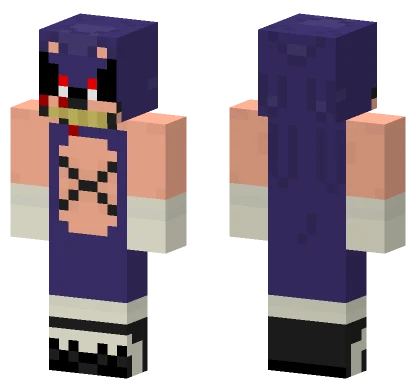 Lord X FNF Version Minecraft skin