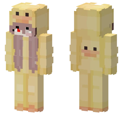 Lorena The Duck Girl Minecraft skin