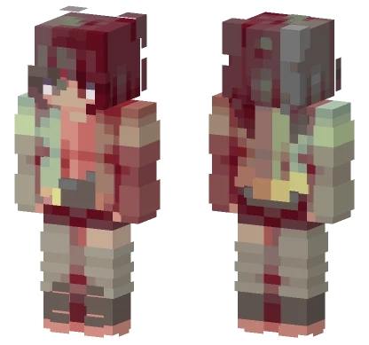 Lost In Her Thoughts Minecraft skin