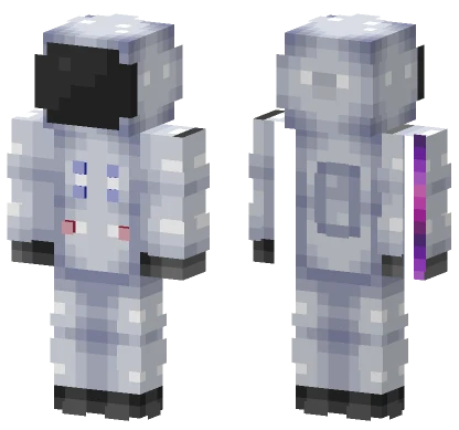 Lost In Space Suit Minecraft skin