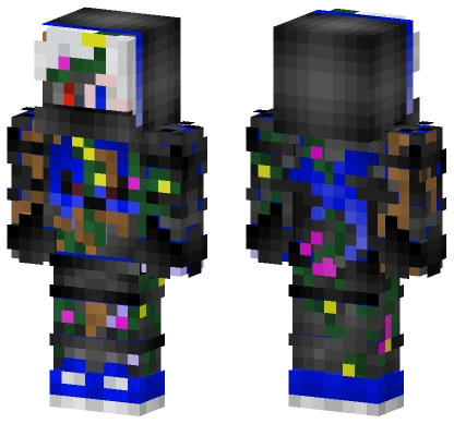Lost Warrior Cyborg Form Minecraft skin