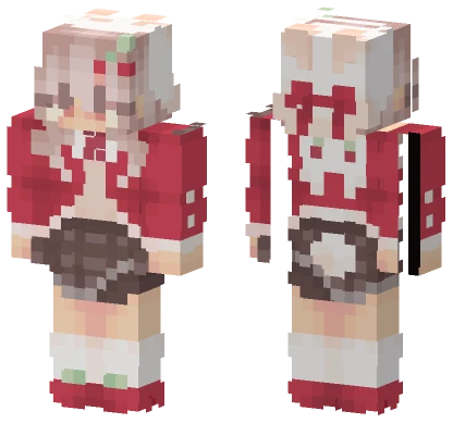 Love Bunny Minecraft skin