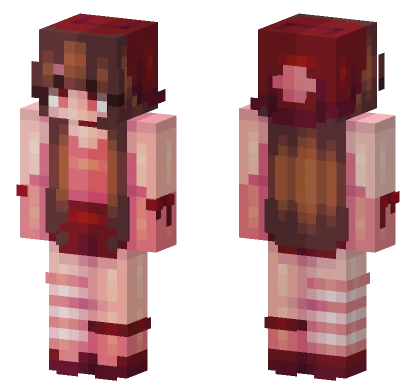 Lovely Girl Minecraft skin