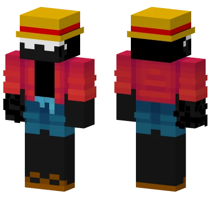 Lowkey D Luffy Minecraft skin