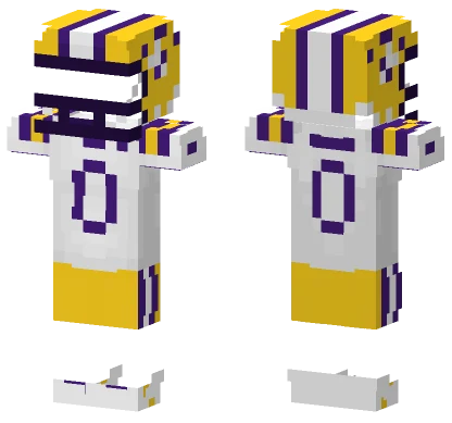 LSU Skin Minecraft skin