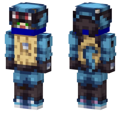 Lucario Ferret Minecraft skin