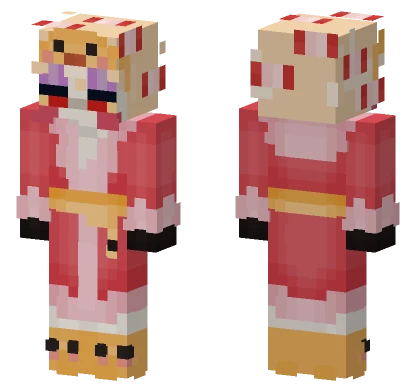Lucifer Morningstar Bathrobe Outfit Minecraft skin
