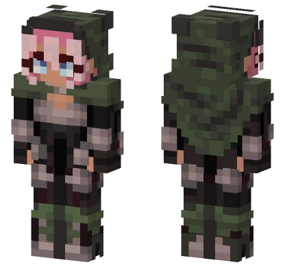 Lucy Blsoosm2 Minecraft skin